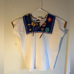 authentic mexican embroidered tunic